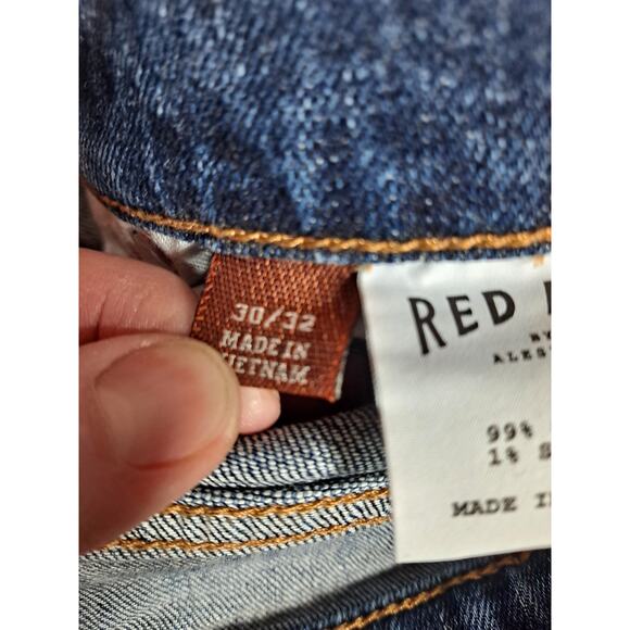 Red Ale By Alesbury Men's Blue Denim Athletic Relaxed Fit Jeans‎ size 30/32 - Picture 8 of 8